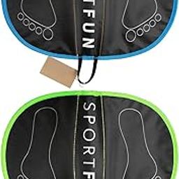 UJEAVETTE® Waterproof Wetsuit Changing Mat Feet Pad Grounding Mat for Swimming Blue-11