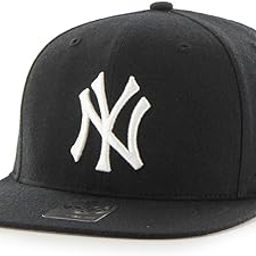 47 New York Yankees No Shot Captain Black Cap-image-70