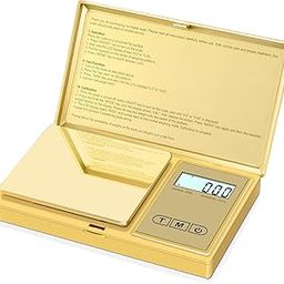 Cason Digital Pocket Scale for Gold Jewellery, Portable Mini Weighing Machine with 0.01G to 200G Precision, Small Grams Measuring Scale for Jewellery, with Auto Calibration, Tare Function(Gold)-29