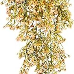 Tdas Artificial Hanging Plants Leaves Ivy Garlands Plant Greenery Vine Creeper Home Decor Door Wall Balcony Decoration Party Festival Craft (Design7-1 Pcs)-image-67