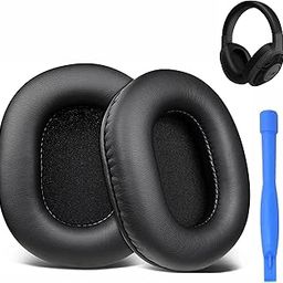 Mayklen Headphone Cushion Pad Compatible with Boat Rockerz 550 & Boat Immortal IM 700/IM1000D/IM 1300 Ear Cushion Replacement Pads Protein Leather, High-Density Memory Foam Earpad Cushions-image-39