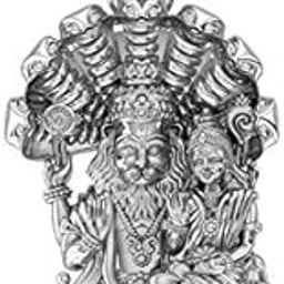 Akshat Sterling Silver (92.5% purity) God Laxmi Narsimha Pendant & Locket for Men & Women - Good Health & Wealth-image-7