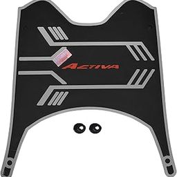 Ramanta Activa Anti-Slip Foot Mat for Scooter Floor - Washable, Compatible with Activa H-Smart BS6 (Multi-Colored, 1 PC, PVC, Rubber with Fittings)-94