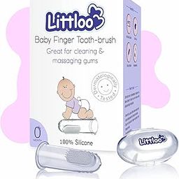 LITTLOO Silicone Baby Finger Manualtoothbrush,Great For Massaging & Cleaning Gums,Bpa-Free,Travel-Friendly Oral Care,Use Soft Brush For Kids & New Born Baby,Kids Finger Toothbrushes -Transparent-picture-17