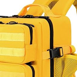 MERISHOPP Camping Backpack 9L Casual Large Capacity Gym Backpack for Gym Hiking Travel Yellow| Sports Equipment | Outdoor Sports Gear | Exercise Gear-image-49