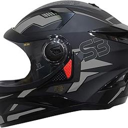 Steelbird SBH-17 Terminator ISI Certified Matt Finish Full Face Graphic Helmet-image-88