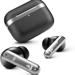 boAt Airdopes 111v2, Premium Leather Finish, 4Mics ENx, 50HRS Battery, 13mm Drivers, Fast Charge, Dual Pair, v5.4 Bluetooth TWS in Ear Earbuds Wireless Earphones with mic (Classic Black)-4