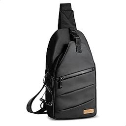 Sling Bag for Men & Women - chest crossbody shoulder Water resistant Passport Bag for Men Travel small side hand bag for cash mobile and daily essentials-image-85