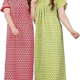 Cotton Nighty for Womens/Girls Regular Nighty Rajasthani Nighty Gown Jaipuri Nighty Jaipuri Gown Maxi Gown-image-81
