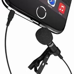 Metal Professional Collar Mic, Voice Recording Filter Microphone for Singing, YouTube, DSLR Camera, Smartphones_M120-image-99