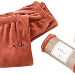 Winter Lounge Pants Warm Soft Fleece Pajama Bottoms Sleepwear Free Size (28 till 32) Pack Of 1-picture-35