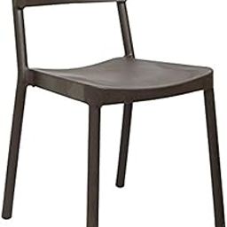 Cello Eskimo Cafeteria Set of 6 Chairs (Brown) | Strong and Durable | Easy to Clean | Chair for Living Room, Bed Room, Kitchen, Office Room, Outdoor | 3 Years Warranty-18