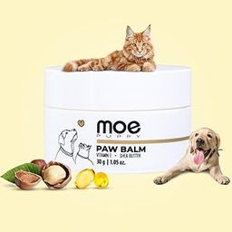 Natural Paw Balm for Dogs & Cats | Lick Safe Paw Balm for Cracked & Dry Paws and Nose | Heals, Repairs & Moisturizes Paws, Elbows & Dry Itchy Nose (30 g) (Pack of 1)-13