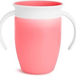 Munchkin 7Oz Miracle 360° Trainer Sippy Cup (Pink, 7 Oz)- Pack of 1 (Plastic), 207 Milliliter - 200 Ml-image-17