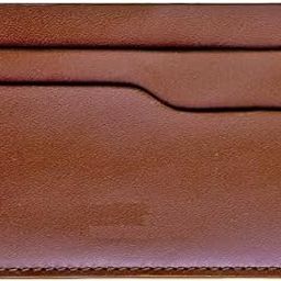 Leather Slim Card Holder Wallet for Men, Minimalist Credit Card Holder, Genuine Leather Stylish Card Wallet for Men, 3 Card Slot and Large Cash Compartment-picture-7