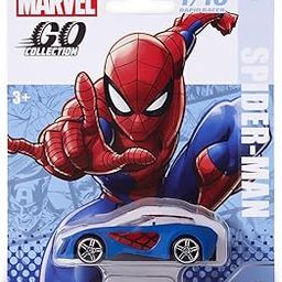 Marvel Spiderman #1 Diecast Rapid Racer Toy Car | 1:64 Diecast Toy Car Go Collection | Ages 3 & Up, Multicolor-image-15