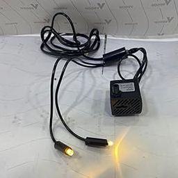 Asian Pumps & Machineries 3W Indoor Two Light Motor Fountain Water Pump with Yellow Light-6