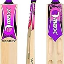 Kashmir Willow Scoop Cricket Bat for Tennis Ball, Light Weight, Tennis & Rubber Ball, Bat Cover (PINK)-image-61