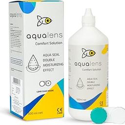 Aqualens Comfort Contact Lens Solution 500ML - Pack of 1 (Lens Cases Free)-image-6
