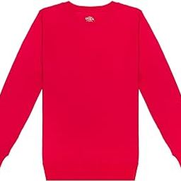 Women Sweatshirt Round Neck Full Sleeves Solid Fuchsia Pack of 1-image-2