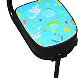 SRPHERE Multi Colorfull Premium Baby Seat for Activa | Access 125 & Maestro| Burgmam | Hero Duet | Scooties | Universal for Scooter-10
