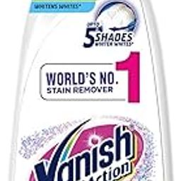 Vanish Crystal White 800 ml, Fabric Whitener | Detergent Add-On Liquid | Whites like new | Instant Stain Remover | Chlorine Bleach Free | Suitable with all Washing Detergent Powders and Liquids| World's #1 Stain Remover Brand-22