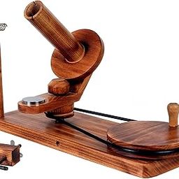 The Art of International Premium Wooden Yarn Ball Winder | Hand-Crafted Wool & String Holder | Swift for Knitting & Crochet | Perfect for Skein Winding, Tangle-Free Yarn Rewinding-image-26