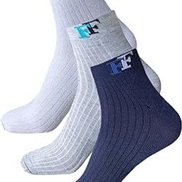 FIMS Fashion Cotton Men & Women Crew Length Athletic Ankle Running Socks for Sports, Cycling, Everyday Use Combo Multicolor-image-70