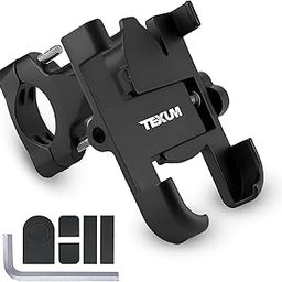 TEXUM TMH-3 Mobile Holder for Bikes, Robust Metal Build, 360° Rotation, Secure Jaw Grip, Anti Shake Bike Mobile Holder, Designed for 4.5" to 7" Smartphones for Maps and Navigation.-2