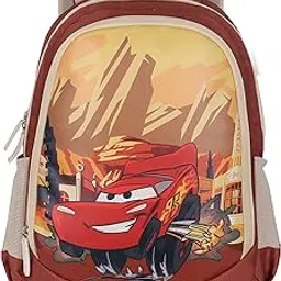 priority 17 Inch PU Mud Brown School Bag|Casual Backpack For Kids Children Boys And Girls - INV24856-picture-9