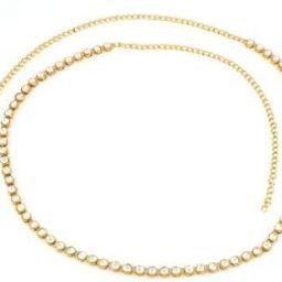 Stylish Traditional Jewellery Gold Kundan Saree Waist Belly Chain/Kamarbandh Kamarband for Women Girls Wedding -Belt-M01-image-82