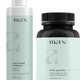 mars by GHC Hair Growth Combo (DHT Blocker Shampoo & Multi Vitamin Biotin) | Anti Hair Fall Kit | Multi Vitamins for HairHair (2 Items in the set)-image-26