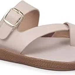 carlton london Women's Toe-Loop Buckle Slides-picture-8