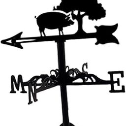ILSMYSUTRA® Small Weathervane Delicate Garden Decor Weather Vane for Outdoor Yard Garden Style E|Yard, Garden & Outdoor Living|Garden D?©Cor|Weathervanes-image-96