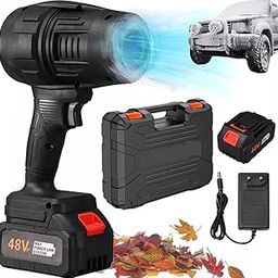 HOMENITY® - Electric Handheld Car Blower with Battery | Portable Cordless Car Dryer | Rechargeable Electric Handheld Air Blower for Keyboard, Garden, Kitchen, Home, Computer, Sofa-image-43