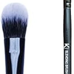 KINDED Blending Eye Shadow Brow Bone Eyebrow Makeup Brush Professional Series for Makeup Beauty with Smooth Soft Synthetic Hair Bristles Anti Rust Aluminium Ferrule Natural Wooden Handle Grip-image-63