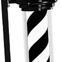 THE STYLE SUTRA® Barber Pole Light Sturdy Salon Open Sign Light for Indoor Hair Salon Outside black and white-image-58