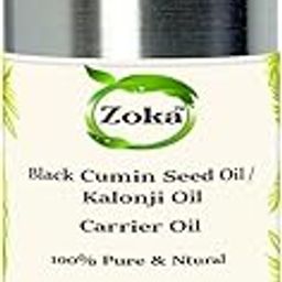 Zoka Black Cumin Seed Oil (Kalonji Oil) – 100% Pure & Cold Pressed Carrier Oil – For Skin, Hair - 1000ml-image-59