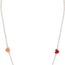 Multicolor Enamel Hearts Contemporary Style Chain For Women-ZPFK16223-image-26