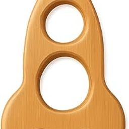 Beebox Wooden Baby Teether – Natural Non-Toxic Teethers (Rocket)-image-7