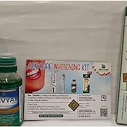 Deevyam Oral Care Whitening Kit with Herbal Toothpaste I Chemical Free I Herbal Mouthwash I Bamboo Adult Toothbrush I Free Bamboo Tongue Cleaner I LDPE Pouch I Pack of 4 Combo-picture-10