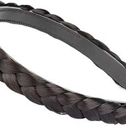 Synthetic Hair Braided Headband with Teeth, Hair Accessories for Women and Girls, Hair Hoop (brown (style 3))-image-102