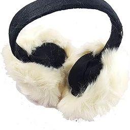 Winters White Furry Foldable Ear Muffs/Ear Warmer & Hair Accessory for Winter Kids,Girls,Teens,Woman-image-98