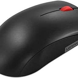 Lenovo 150 Wireless Compact Mouse, 1K DPI Optical sensor, 2.4GHz Wireless NanoUSB, 10m range, 3button(left,right,scroll) upto 3M left/right clicks, 10month battery, Ambidextrous, Ergonomic, GY51L52638-12
