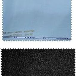 Trouser- Shirt Fabric Combo Box (Multicolour, Unstitched, All Weather Fabric) (BLACK PANT+LIGHT BLUE SHIRT)-picture-12