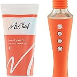 MsChief Lube & Adagio Combo, Tea & Peach Natural Lubricant - 75ml with Aloe Vera & Sea Buckthorn, Sugar Free, Natural, Vegan, Paraben Free-image-64