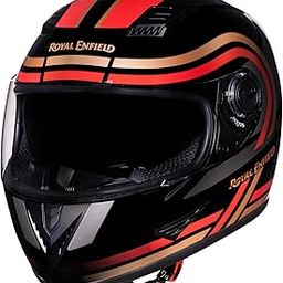 Royal Enfield Stunner Full Face Riding Helmet Gl.Black/Red D.Visor L-600Mm with Excellent Ventilation and Better Impact Protection-picture-30