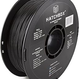 HATCHBOX 3D PLA-1KG1.75-BLK PLA 3D Printer Filament, Dimensional Accuracy +/- 0.05 mm, 1 kg Spool, 1.75 mm, Black-30