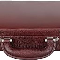 17 Inches Men's Leather Briefcases Office Bags | Dimension L- 17 X W- 3 X H-13 In Inches-image-26