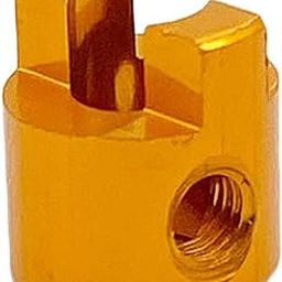 ATORSE Rc Boat Drive Metal Dog Shaft for Rc Boat Drive Shaft Parts 4Mm Gold-32